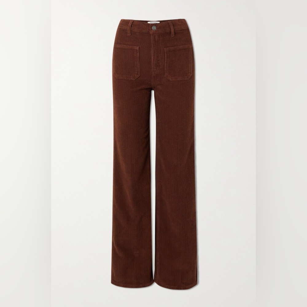 Reformation High Waist Wide Leg Corduroy Alyssa 26